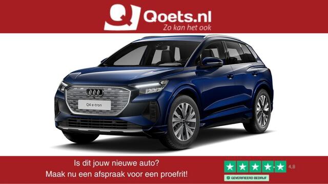 Audi Q4 e-tron 40 Advanced edition 77 kWh Comfortpakket - MMI navigatie pro - Assistentiepakket advanced - Veiligheidspakket plus - Warmtepomp - Stoelverwarming - elektrische achterklep - Privacy glas -