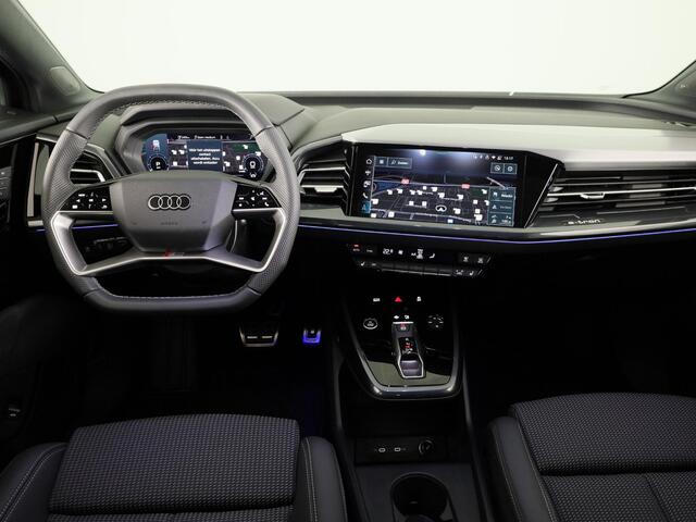 Audi Q4 e-tron 45 quattro S Edition Competition 82 kWh Panoramadak | 360 Camera | Adaptieve cruise control | Sfeerverlichting |