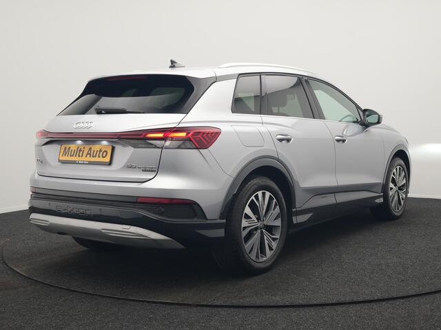 Audi Q4 e-tron 50 quattro Advanced edition 77 kWh 300pk Dealer O.H. | Apple Carplay | Voorstoelen Verwarmd | Navigatie Plus | 19"L.M | LED | Cruise Control | DAB | Virtual |