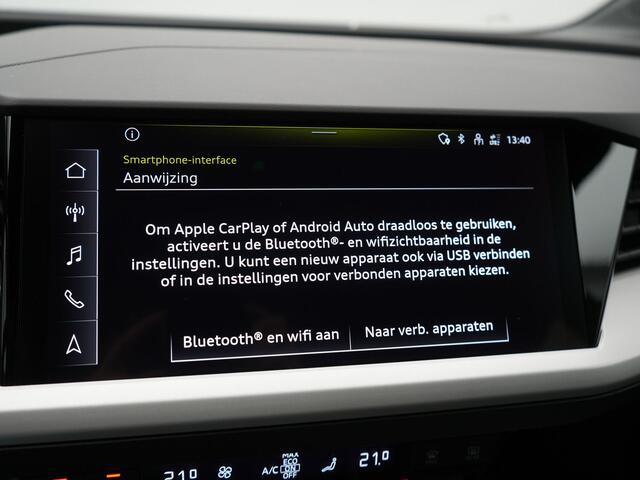 Audi Q4 e-tron 50 quattro Advanced edition 77 kWh 300pk Dealer O.H. | Apple Carplay | Voorstoelen Verwarmd | Navigatie Plus | 19"L.M | LED | Cruise Control | DAB | Virtual |