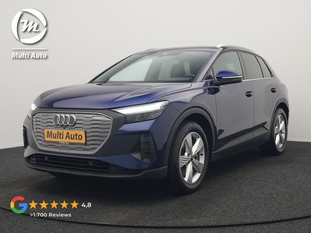Audi Q4 e-tron 40 Advanced edition 77 kWh 204pk Dealer O.H. | S-Line Interieur | Trekhaak Af Fabriek | Adaptive Cruise | Camera | Blis | Sportstoelen Verwarmd | Apple Carplay | Navigatie | DAB |
