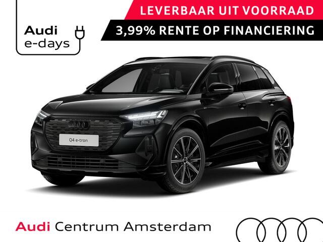 Audi Q4 e-tron 45 S edition Competition 82 kWh 286 pk | Assistentiepakket plus | Comfortpakket | Glazen panoramadak | Lichtpakket plus ambient light |
