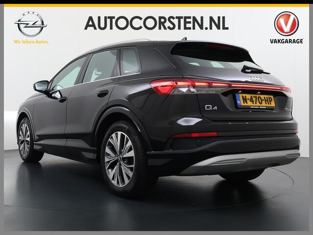 Audi Q4 e-tron 35 Launch Edition Soh 92%-dak-Schuifdak Camera Adap.Cruise W-pomp Navi-Plus Sportst.+Verwarmd PDC-a+v Matrix Led Advanced Plus Lmv 19" Elek.Achterklep Virtual Cockpit E-Call Bordherkenning Audi Connect +Phone-Box Keyless-Go A-Licht-Dynamisch 1e Eigenaar O