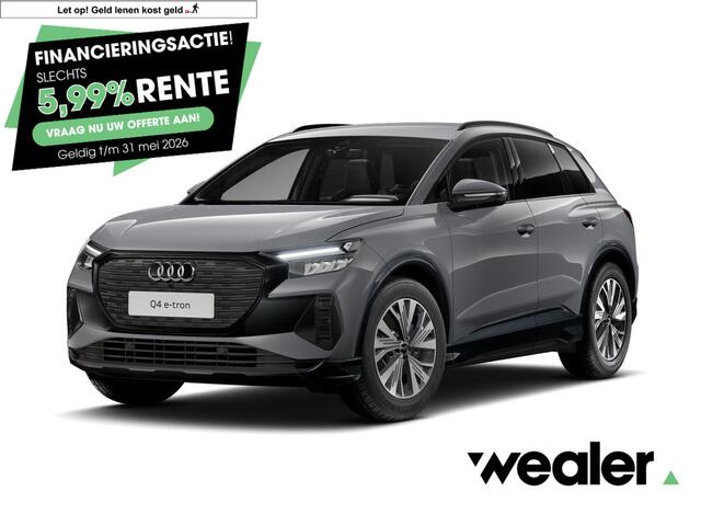 Audi Q4 e-tron 45 Edition 82 kWh | 286 PK | SoH 99% | Climate control | Cruise control | Stoelverwarming |