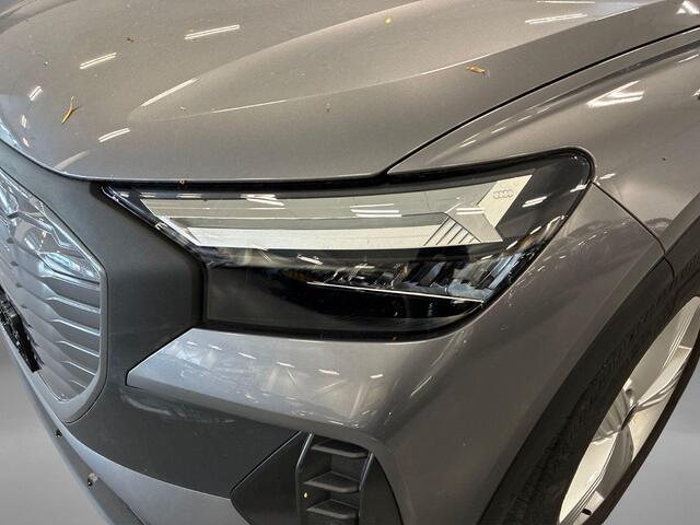 Audi Q4 e-tron 40 Edition 77 kWh 204pk · SOH 96% · Camera · Keyless · Head-Up Display · ACC · Sportstoelen · Apple/Android Car Play · Elek. Achterklep ·