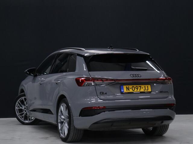 Audi Q4 e-tron 40 Launch edition S Competition 77 kWh [ADAPTIVE CRUISE, HEAD-UP DISPLAY, SONOS SOUND, MEMORY, STOELVERWARMING, APPLE CARPLAY, ELEKTRISCHE ACHTERKLEP, NIEUWSTAAT]