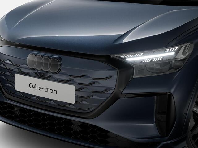 Audi Q4 e-tron S edition quattro 82 kWh 340 PK · Tech pro · Glazen panoramadak · Augmented reality head-up display