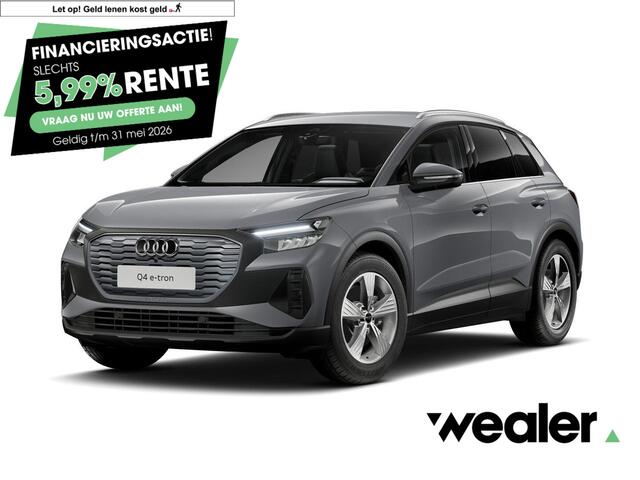 Audi Q4 e-tron 40 Edition 77 kWh | 204 PK | SoH 95% | Climate control | Stoelverwarming | Cruise control |
