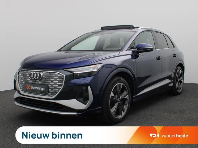 Audi Q4 e-tron 50 quattro Launch edition S Competition 77 kWh SOH 89,74%, Panoramadak, Trekhaak, Stoelverwarming, Navi, Achteruitrijcamera, 20" LM Velgen
