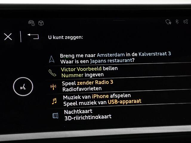 Audi Q4 e-tron 40 S edition 77 kWh · SOH 97,4% · Panoramadak · Camera · Head-Up Display · Stoelverwarming · Apple/Android Car Play · Adaptive Cruise Control · 20"Velgen ·