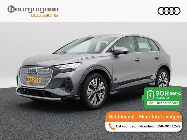 Audi Q4 e-tron 45 quattro Advanced edition 77 kWh 265 Pk | Stoelverwarming | Matrix LED | Sonos Audio | 19 Inch | Warmtepomp | 53.634 Km !!