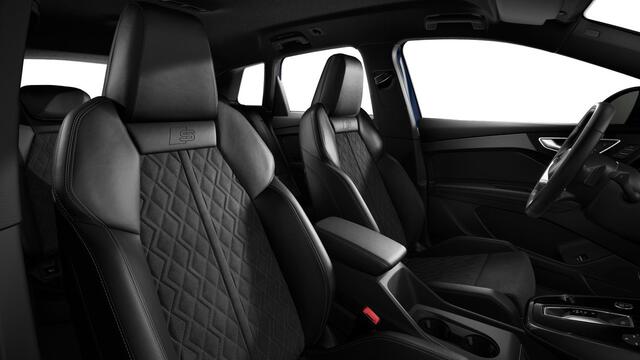 Audi Q4 e-tron 50 quattro Advanced edition 77 kWh Interieurpakket S line - Trekhaak - Comfortpakket plus - MMI navigatie pro - Assistentiepakket plus - Dynamic pakket plus - Veiligheidspakket plus - Sonos premium -