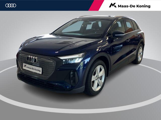 Audi Q4 e-tron 40 82 kWh 150kW/204PK · Leder · Stoelverwarming · Parkeersensoren · Garantie t/m 30-03-2026 of 90000km.