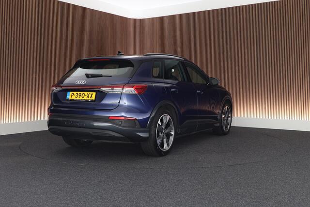 Audi Q4 e-tron 45 265pk quattro Advanced edition 77 kWh Matrix LED Leder Keyless Sonos Stoelverwarming Navigatie