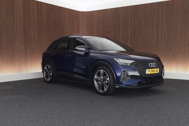 Audi Q4 e-tron 45 265pk quattro Advanced edition 77 kWh Matrix LED Leder Keyless Sonos Stoelverwarming Navigatie