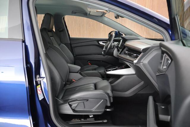 Audi Q4 e-tron 45 265pk quattro Advanced edition 77 kWh Matrix LED Leder Keyless Sonos Stoelverwarming Navigatie