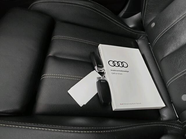 Audi Q4 e-tron 40 Advanced edition 77 kWh / Leer/ Navi/ Camera/ Haak+/