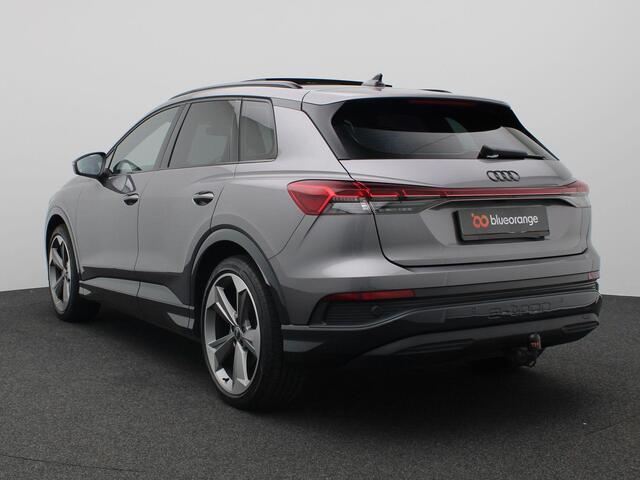 Audi Q4 e-tron 35 Launch edition Advanced Plus 55 kWh 170PK Aut. SOH 93%, Panoramadak, Trekhaak, Warmtepomp, 20" LM Velgen, Navi, Achteruitrijcamera, Elektr. Achterklep