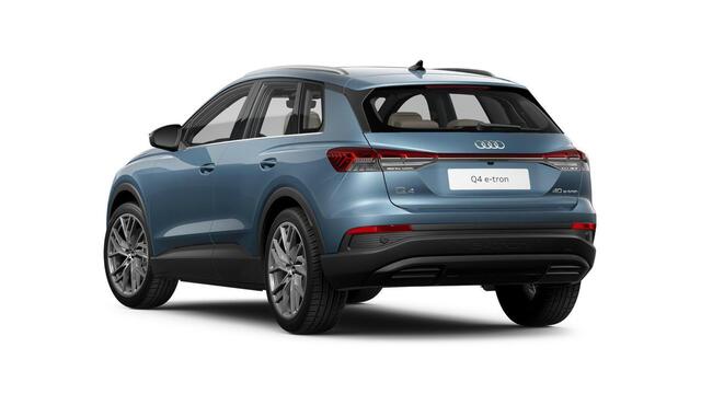 Audi Q4 e-tron 40 Advanced edition 77 kWh Panoramadak - Comfortpakket plus - Assistentiepakket plus - Veiligheidspakket plus - Sonos premium soundsystem - Stoelverwarming voorin - Lane departure warning -