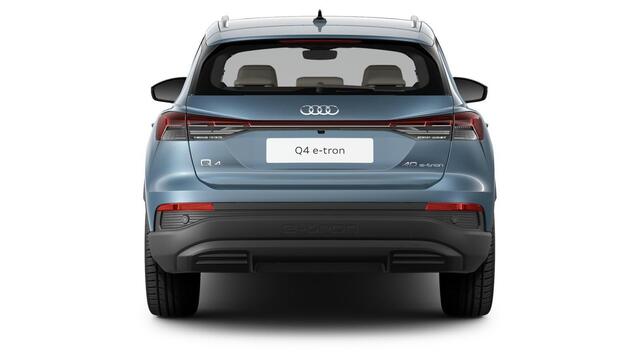 Audi Q4 e-tron 40 Advanced edition 77 kWh Panoramadak - Comfortpakket plus - Assistentiepakket plus - Veiligheidspakket plus - Sonos premium soundsystem - Stoelverwarming voorin - Lane departure warning -