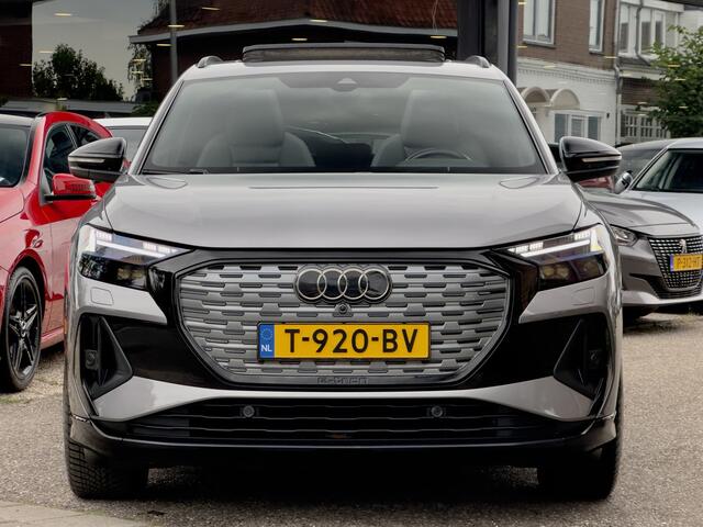 Audi Q4 e-tron 50 QUATTRO 3X S-LINE COMPETITION-EDITION 77 KWH/300PK LEDER NAVI CAMERA DIGI-DASH APPLE-CARPLAY LED LMV-20INCHE PDC