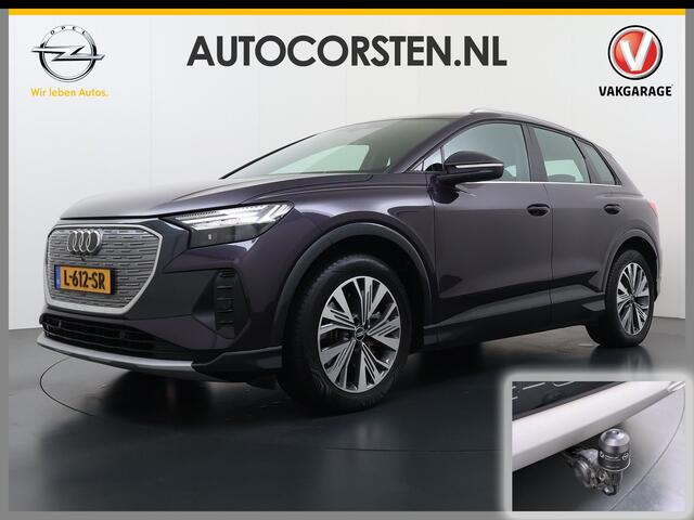 Audi Q4 e-tron 40 Launch Edition Advanced 82kWh Trekhaak Sportstoelen+Verwarmd Apple Carplay Android Auto Navi Ecc Pdc Elek.Achterklep Matrix Led Cruise Control Lmv 19" Isofix DAB 1.000KG Trekgewicht 1e Eigenaar Origineel Nederlandse Auto