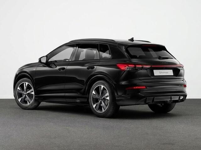 Audi Q4 e-tron S edition Performance 82 kWh 286 pk | Glazen panoramadak | MMI bijrijdersdisplay | Techniekpakket plus | Trekhaak |