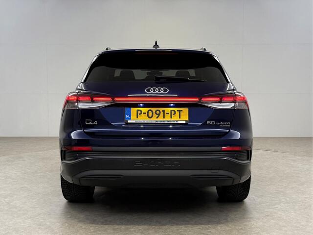 Audi Q4 e-tron 50 Quattro Launch edition 77 kWh | Snelladen | Virtual | Camera | Sfeer | Carplay | Cruise | Clima | NAP