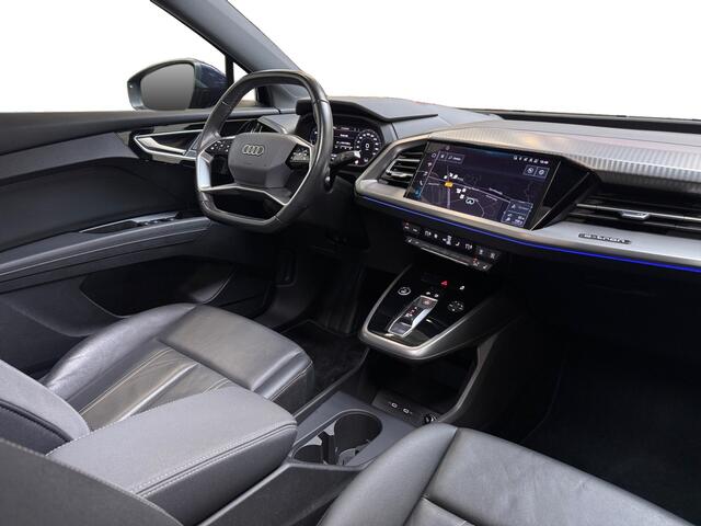 Audi Q4 e-tron 40 Edition 77 kWh I Panoramadak I Leder I Stoelverwarming I Adaptive I Camera I CarPlay I