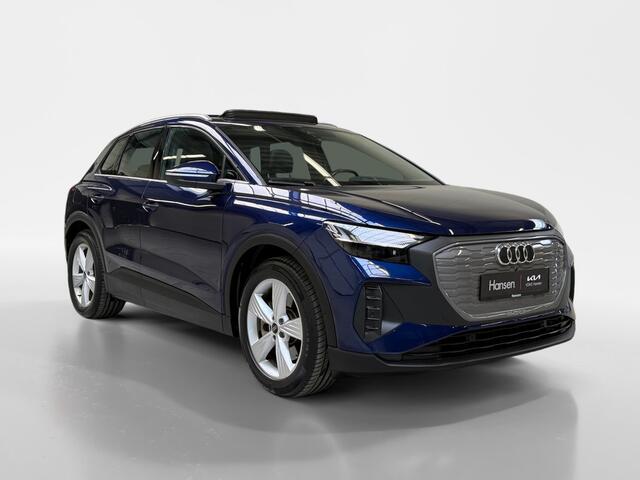 Audi Q4 e-tron 40 Edition 77 kWh I Panoramadak I Leder I Stoelverwarming I Adaptive I Camera I CarPlay I