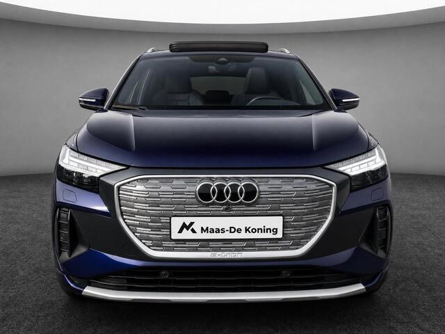 Audi Q4 e-tron 45 quattro Advanced edition 82 kWh 210kW/286PK · Panoramadak · Trekhaak · Camera · Apple/Android Car Play · Adaptive Cruise Control · Elektrische stoelverstelling · Stoelverwarming · Drive select