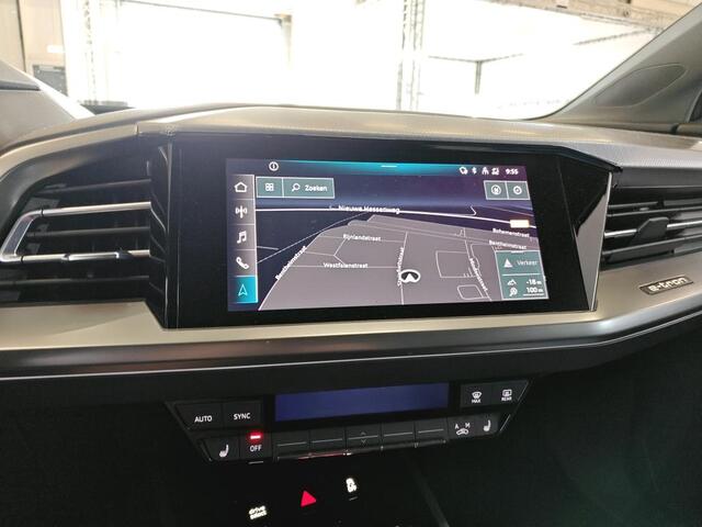 Audi Q4 e-tron 40 Launch edition Advanced 77 kWh / SOH 95%/ AUTOMAAT/ WARMTEPOMP/ PARK.SENSOREN V+A/ CAMERA/ CRUISE/ STOELVERWARM./ KEYLESS/ DIGITAL DASH/ NAVI/ CLIMA