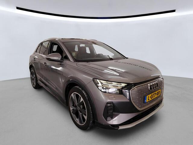 Audi Q4 e-tron 40 Launch edition Advanced 77 kWh / SOH 95%/ AUTOMAAT/ WARMTEPOMP/ PARK.SENSOREN V+A/ CAMERA/ CRUISE/ STOELVERWARM./ KEYLESS/ DIGITAL DASH/ NAVI/ CLIMA