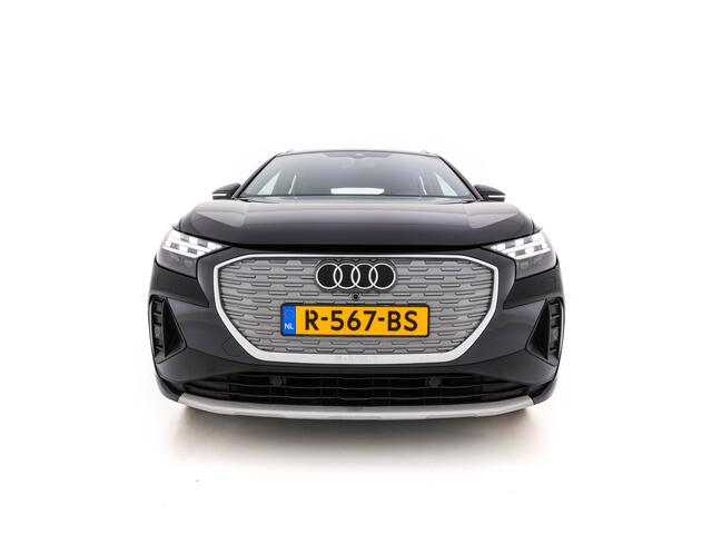 Audi Q4 e-tron 35 Advanced edition 55 kWh {SoH-88%} (INCL-BTW) Aut. *NAVI-FULLMAP | MATRIX-LED | KEYLESS | AUDI-SOUND | DIGI-COCKPIT | DAB | CARPLAY | HEATED-SPORTSEATS | CRUISE | 19''ALU*