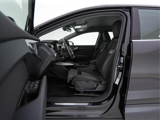 Audi Q4 e-tron 35 Advanced edition 55 kWh {SoH-88%} (INCL-BTW) Aut. *NAVI-FULLMAP | MATRIX-LED | KEYLESS | AUDI-SOUND | DIGI-COCKPIT | DAB | CARPLAY | HEATED-SPORTSEATS | CRUISE | 19''ALU*