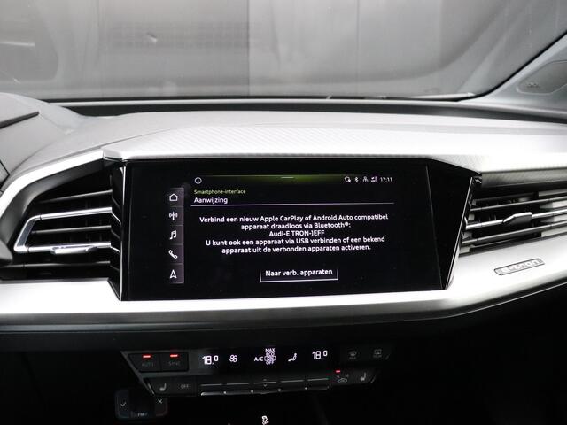 Audi Q4 e-tron 40 Launch edition S Competition 77 kWh | LEDER | STOELVERW. | HEAD-UP | CAMERA | NAVI | APPLE CARPLAY |