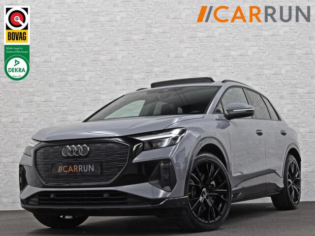 Audi Q4 e-tron 40 S-Line 77 kWh | Panorama | #RS-Leder | Warmtepomp | Sportstoelen | ACC | Lane Ass. | 5x Q4 op voorraad! | MMi+ | Virtual-Cockpit | 3-Zone Climate Control | Getint Glas | Zwarte Hemel | Elktr. A klep | Kieselgrijs | Btw Auto.