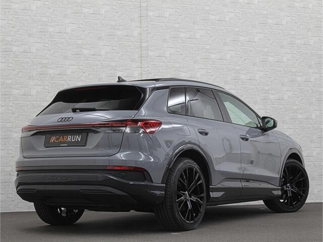 Audi Q4 e-tron 40 S-Line 77 kWh | Panorama | #RS-Leder | Warmtepomp | Sportstoelen | ACC | Lane Ass. | 5x Q4 op voorraad! | MMi+ | Virtual-Cockpit | 3-Zone Climate Control | Getint Glas | Zwarte Hemel | Elktr. A klep | Kieselgrijs | Btw Auto.