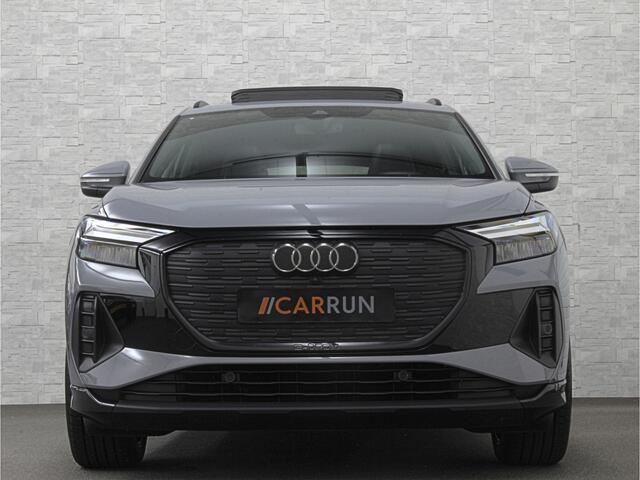 Audi Q4 e-tron 40 S-Line 77 kWh | Panorama | #RS-Leder | Warmtepomp | Sportstoelen | ACC | Lane Ass. | 5x Q4 op voorraad! | MMi+ | Virtual-Cockpit | 3-Zone Climate Control | Getint Glas | Zwarte Hemel | Elktr. A klep | Kieselgrijs | Btw Auto.