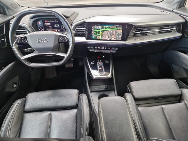 Audi Q4 e-tron 40 edition 77 kWh Soh 92% Leer Trekhaak Carplay Camera Advanced