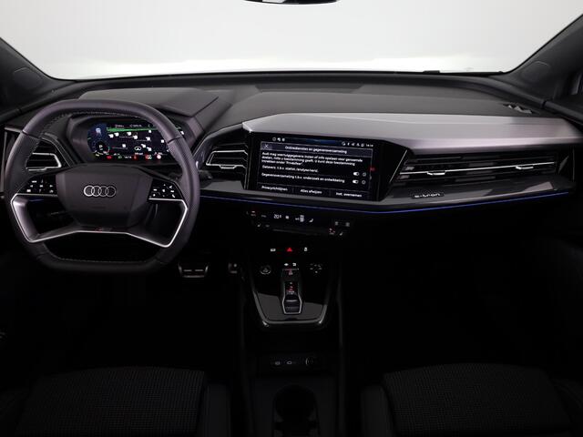 Audi Q4 e-tron 45 S edition Competition e-tron 82 kWh 286 pk | Navigatie | Stoelverwarming | Assistentiepakket plus | Comfortpakket | Ambient lichtpakket | Optiekpakket zwart plus | 20 inch Lichtmetalen velgen – foto 6