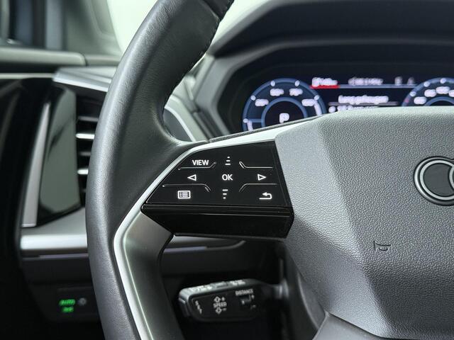 Audi Q4 e-tron 50 quattro Launch edition Advanced Plus 77 kWh | 299 PK | SoH 90% | Trekhaak wegklapbaar | Warmtepomp | Adaptive Cruise Control | Achteruitrijcamera | Climate control | Matrix LED | Elektrische achterklep | Navigatiesysteem | Stoelverwarming | Parkeersensoren | Apple Carplay / Android Auto |
