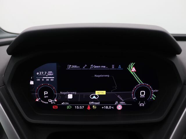 Audi Q4 e-tron 45 Advanced edition 82 kWh 286PK Aut. Matrix LED Koplampen, 20" LM Velgen, Navi, Elektr. Achterklep, Stoelverwarming, Adaptieve Cruise Control