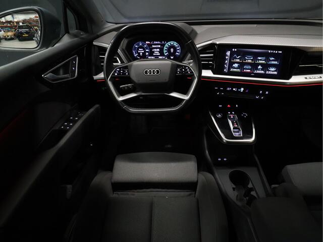 Audi Q4 e-tron 40 Launch edition Advanced 77 kWh [SOH 92%, SONOS, MATRIX LED, APPLE CARPLAY, ANDROID, STOELVERWARMING, ELEKTRISCHE ACHTERKLEP, CRUISE CONTROL, PDC V+A, GROOT NAVIGATIE, DIGITAL DASH, CLIMATE, 20 INCH, NIEUWSTAAT]