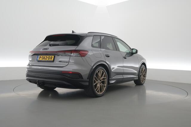 Audi Q4 e-tron 40 S edition 77 kWh | SOH 87% | 21'' RS | SONOS | Leder | HUD | 360cam | Elek. Trekhaak | NAV + CarPlay | – foto 2