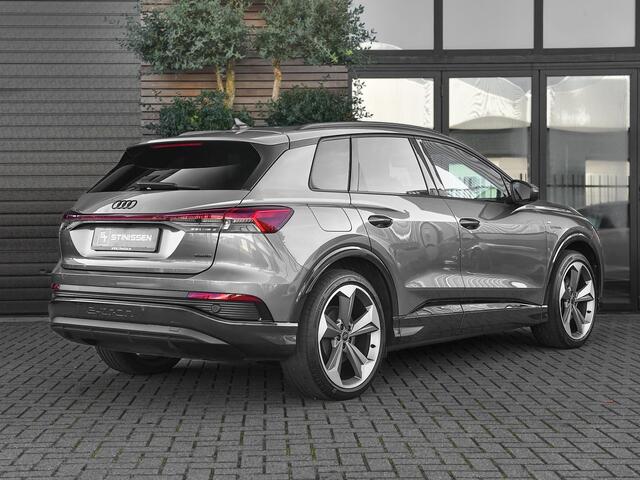 Audi Q4 e-tron 50 quattro S-Line 77 kWh Leren Bekleding Panoramadak ACC Matrix 21 inch Velgen – foto 2