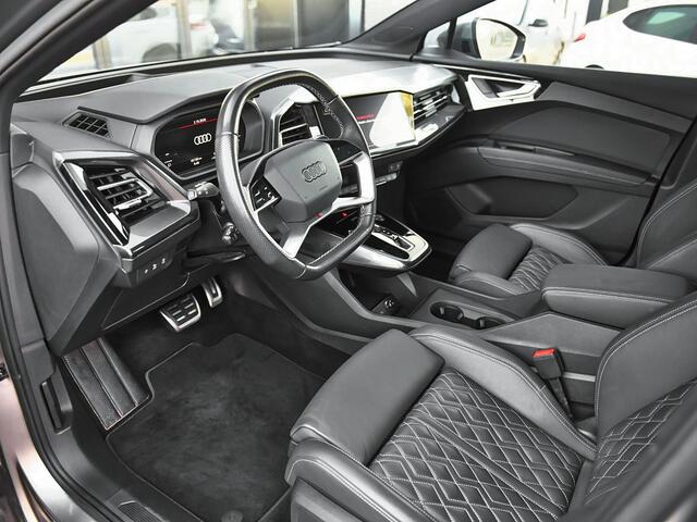 Audi Q4 e-tron 50 quattro S-Line 77 kWh Leren Bekleding Panoramadak ACC Matrix 21 inch Velgen – foto 3