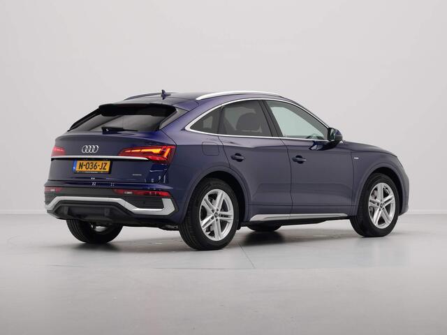 Audi Q5 Sportback 50 TFSI e 265pk S-Tronic S-Line edition Navigatie Luchtvering Camera Stoelverwarming