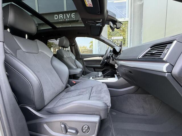 Audi Q5 55 TFSI e quattro S-Line Competition Quantum Grijs|Pano|B&O|Memory|Matrix|21"|
