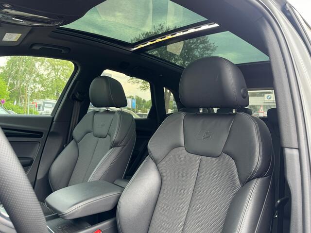 Audi Q5 50 TFSI e 300pk S edition Quattro Pano B&O El. Trekh. Active Lane Ass.